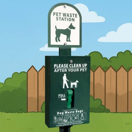 waste cleanup station